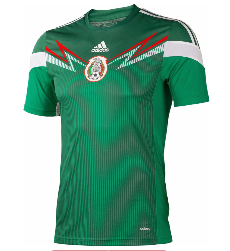 Mexico Home Jersey World Cup 2014