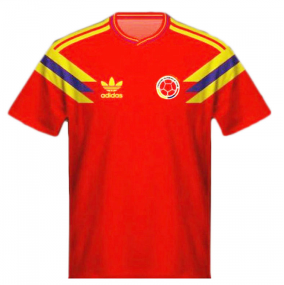 Colombia Retro Jersey Away 1990