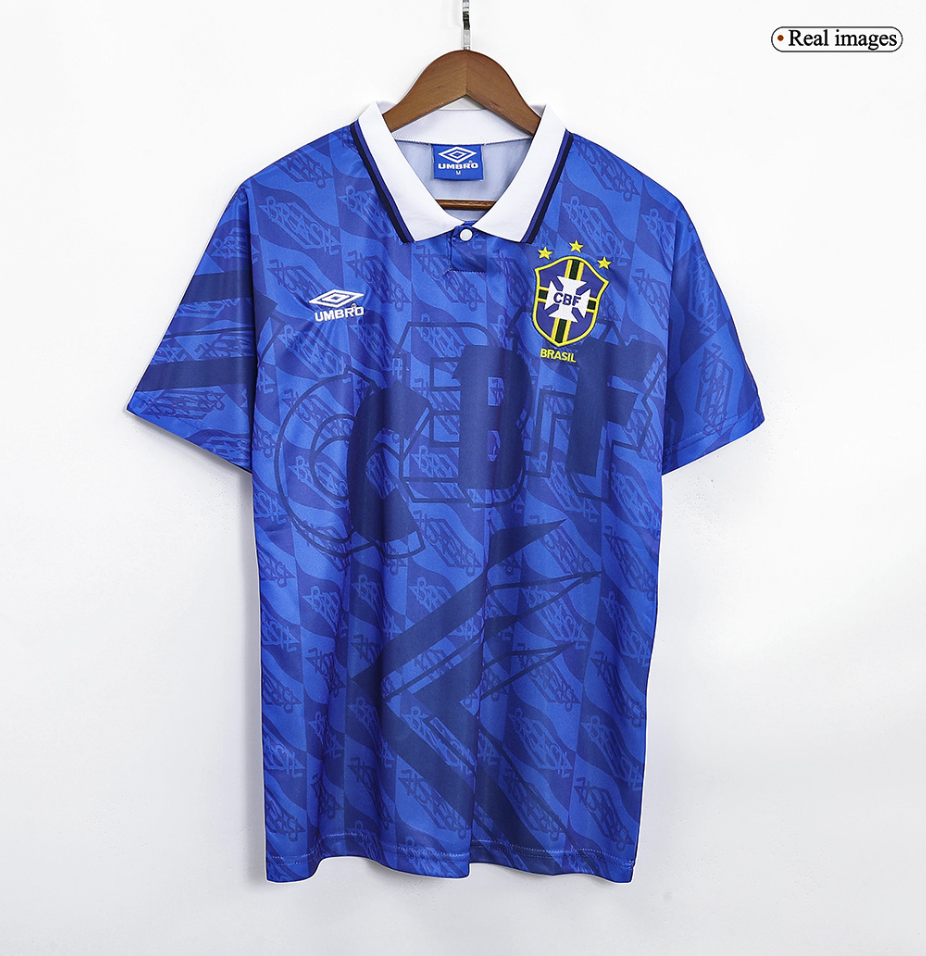 Brazil Retro Away Jersey 1991/93