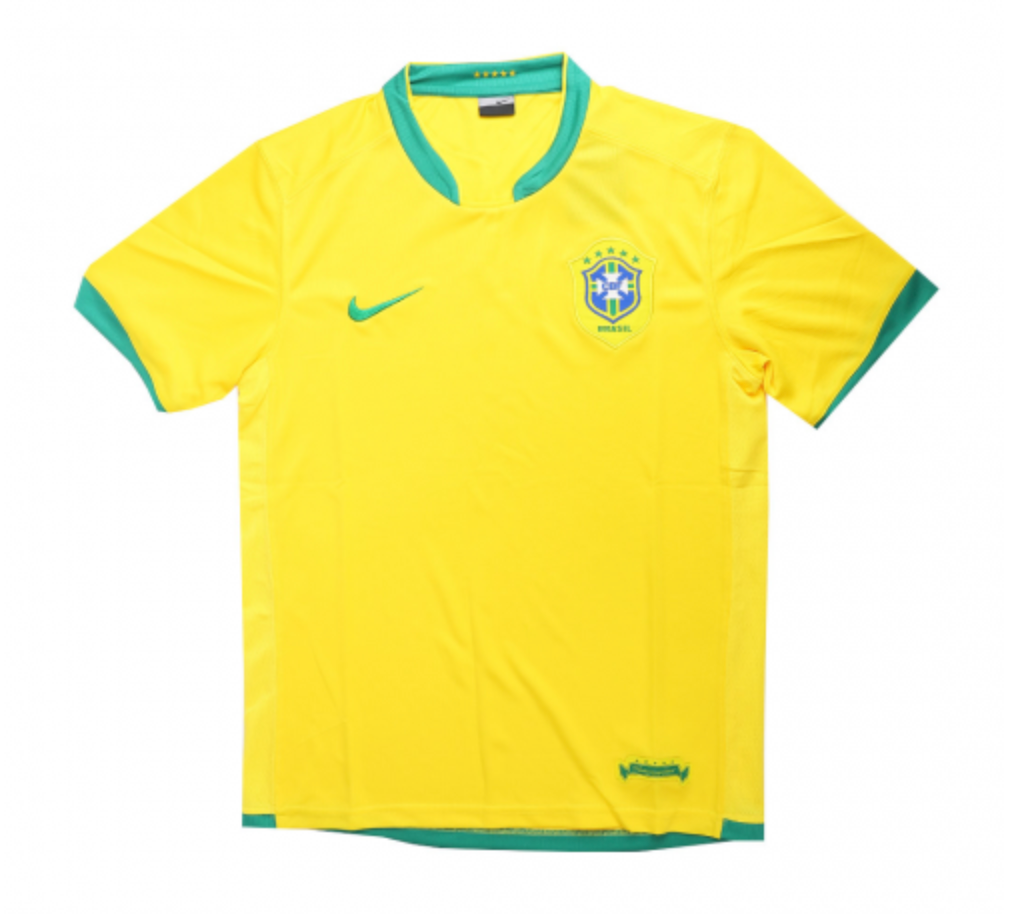 Brazil Retro Jersey Home World Cup 2006