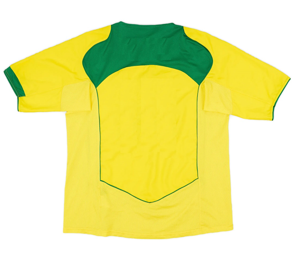 Brazil Retro Jersey Home 2004