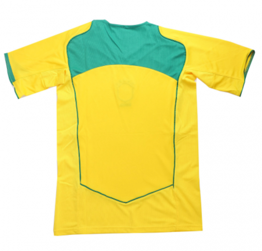 Brazil Retro Jersey Home 2004