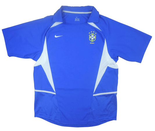 Brazil Retro Jersey Away World Cup 2002