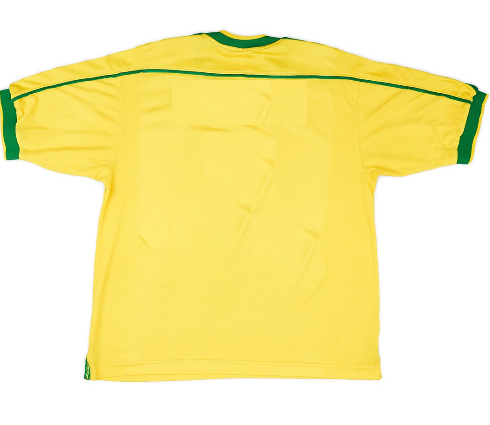 Retro Brazil Home Jersey World Cup 1998