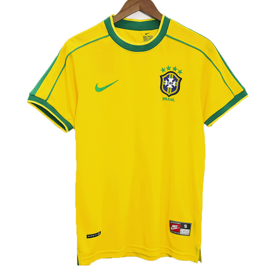 Retro Brazil Home Jersey World Cup 1998