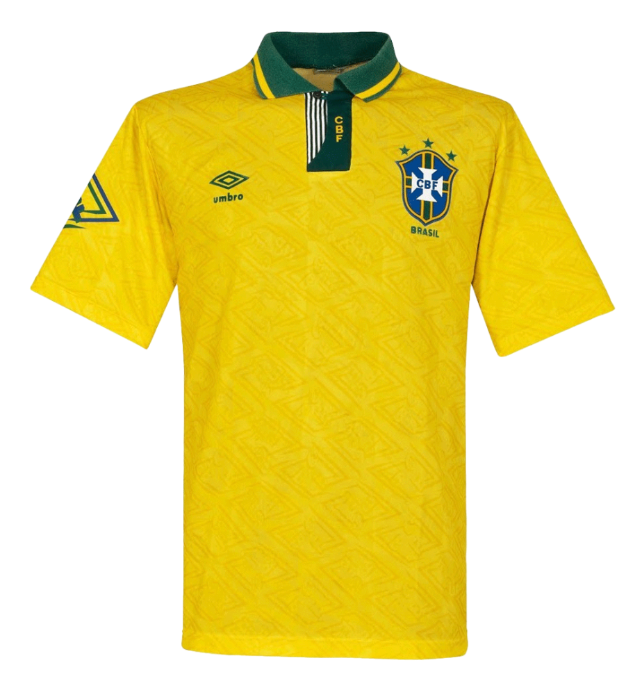 Brazil Retro Jersey Home 1991/93