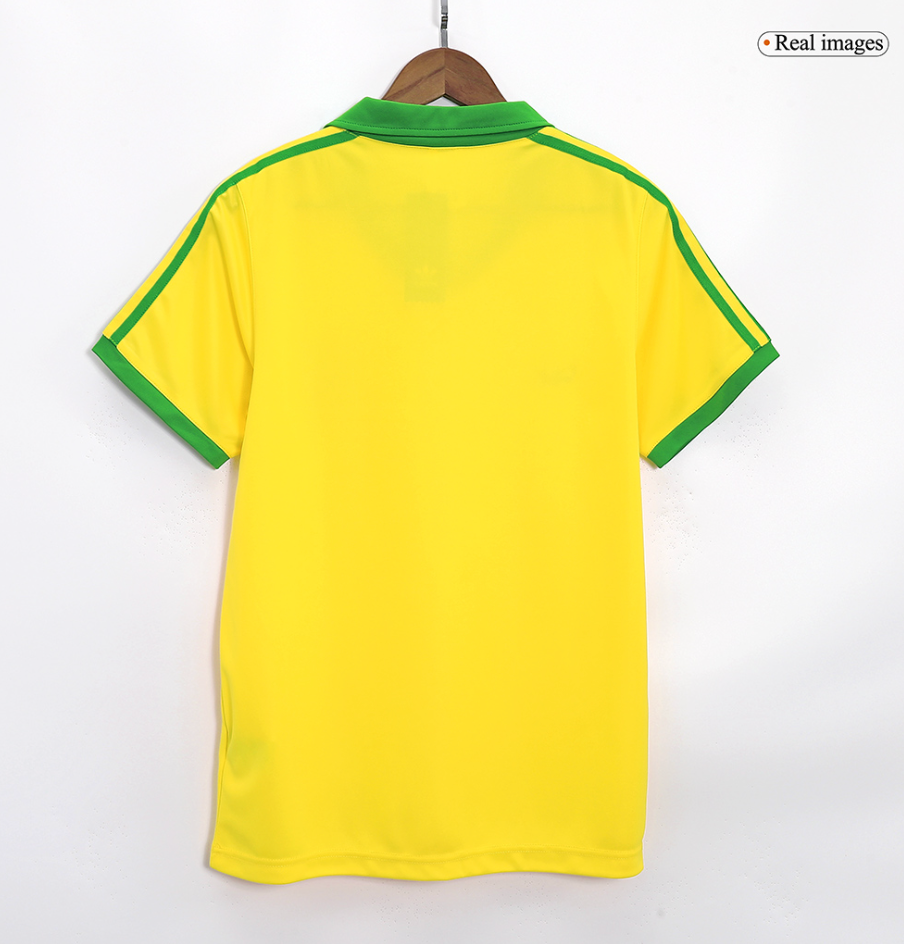 Retro Brazil Home Jersey 1977