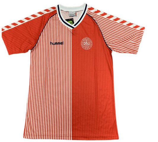 Denmark Retro Jersey Home 1986