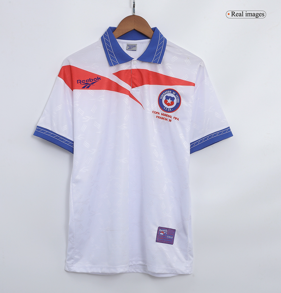 Chile Retro Jersey Away World Cup 1998