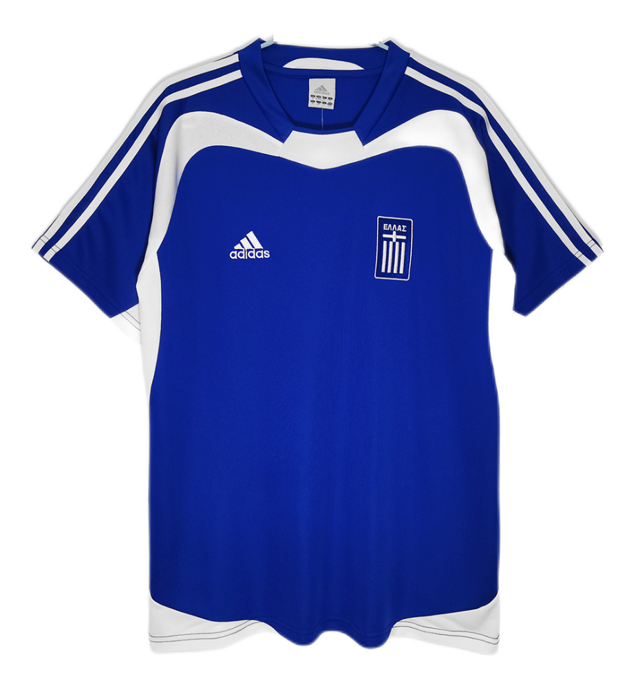 Greece Retro Jersey Home Euro Cup 2004