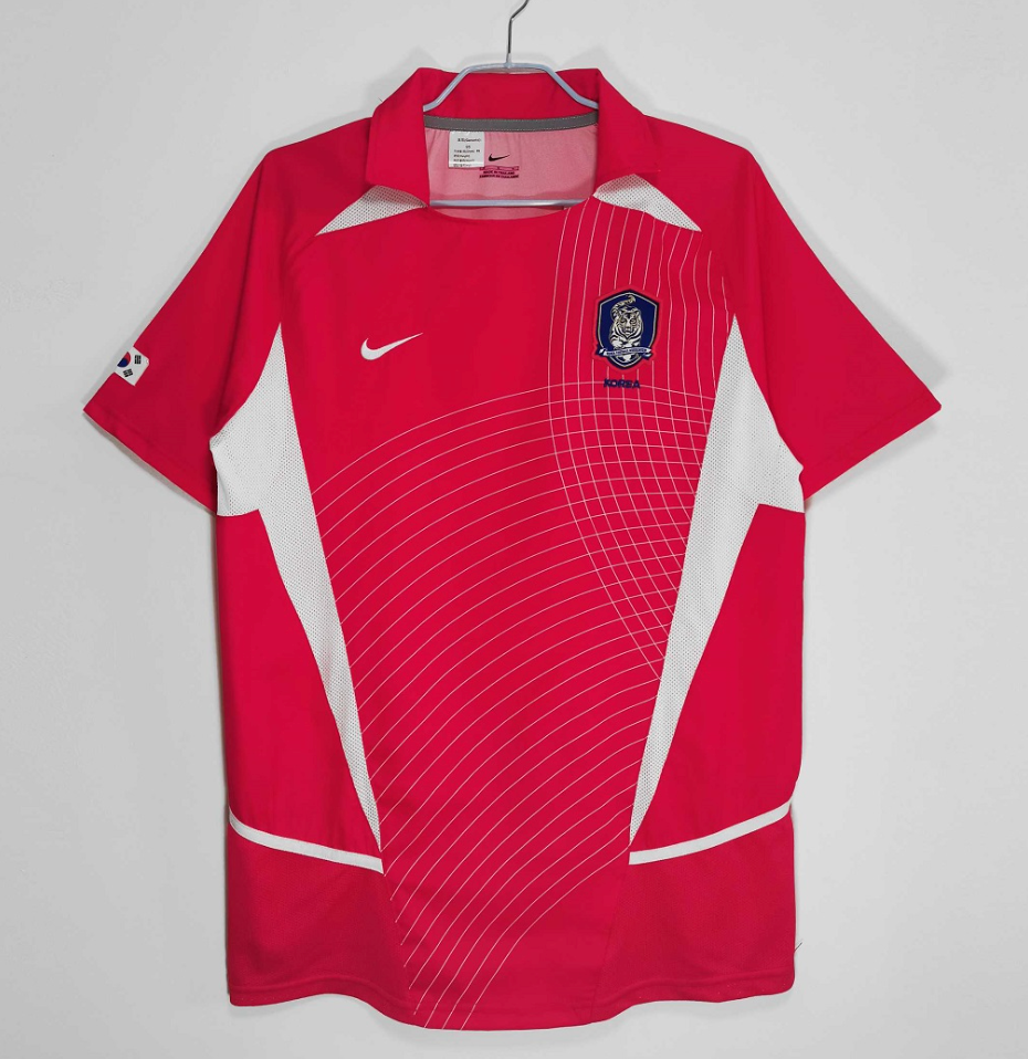 South Korea Retro Jersey Home World Cup 2002