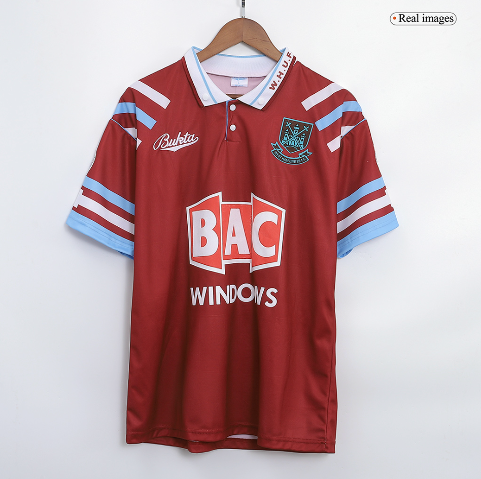 West Ham United Retro Jersey Home 1991/92