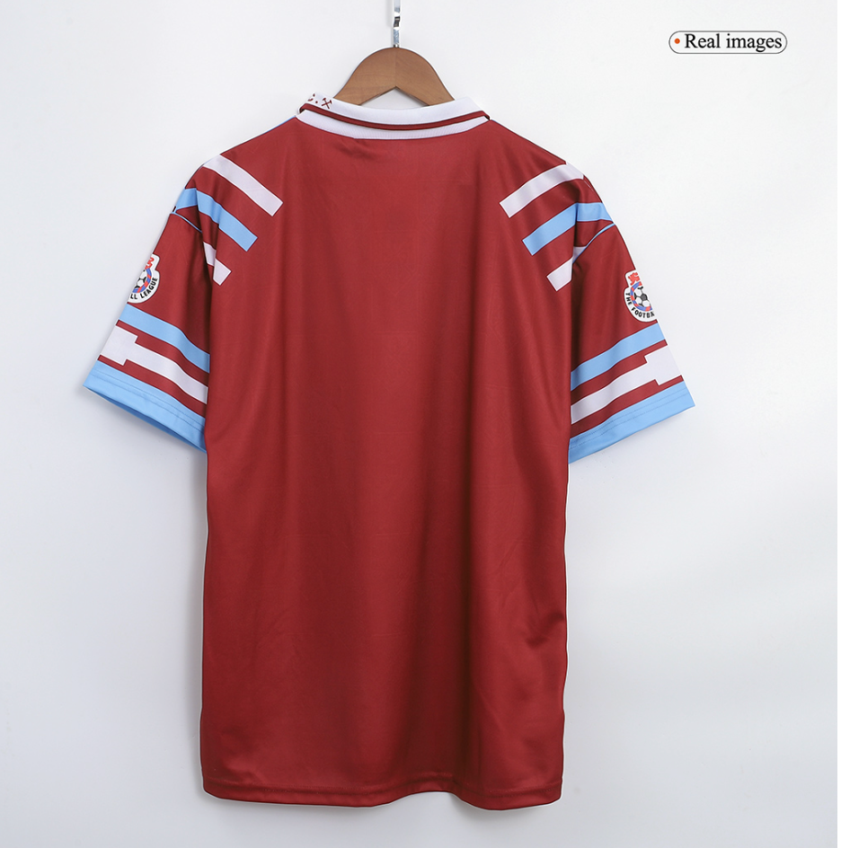 West Ham United Retro Jersey Home 1991/92