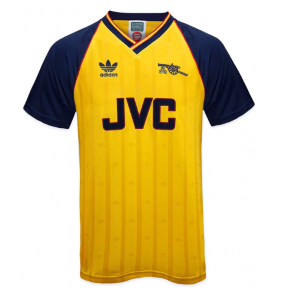 Retro Arsenal Away Jersey 1988/90