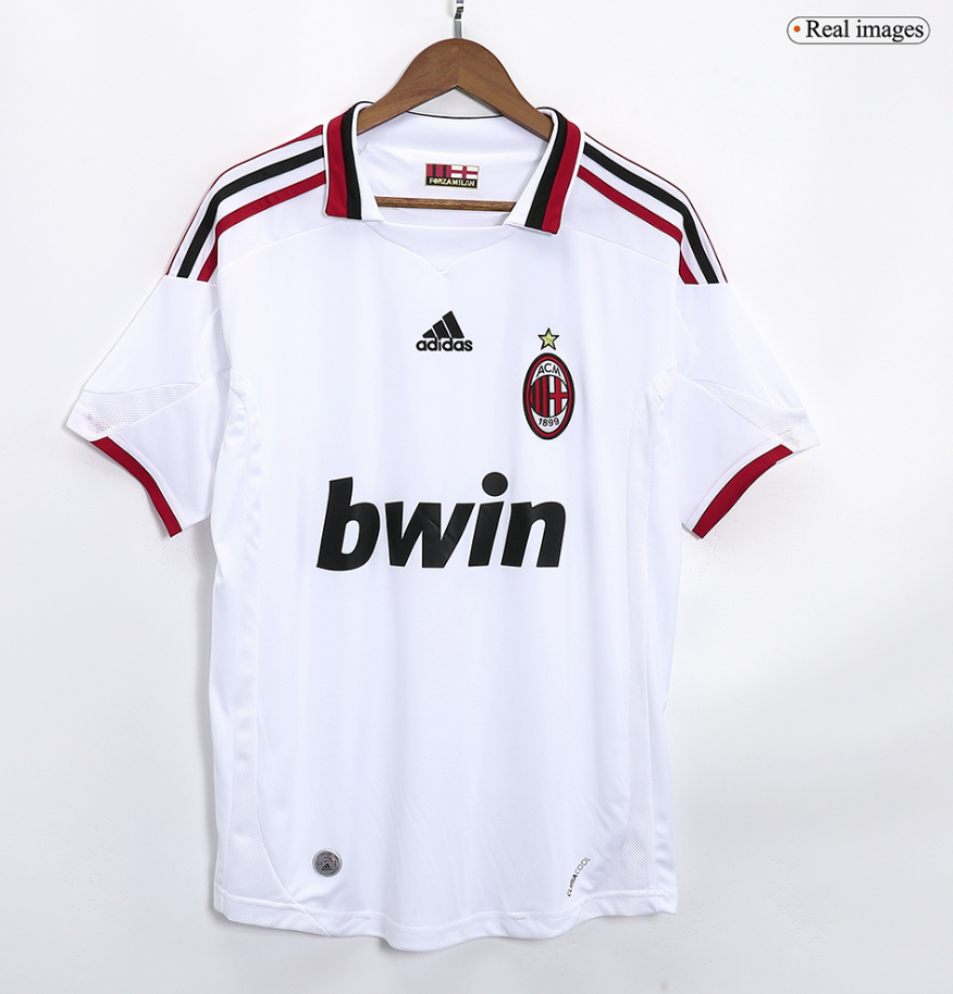 Ronaldinho #80 Retro AC Milan Away Jersey 2009/10