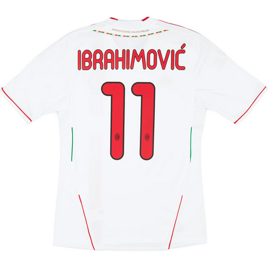 Ibrahimović #11 AC Milan Retro Jersey Away 2011/12