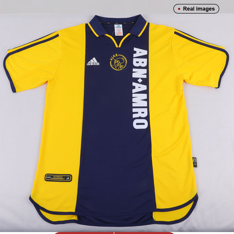 Ajax Retro Jersey Away 2000/01