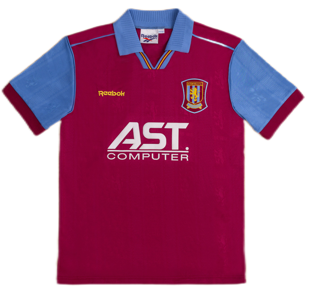 Aston Villa Retro Home Jersey 1995/97