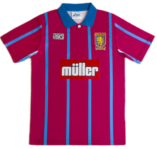 Aston Villa Retro Jersey Home 1993/95