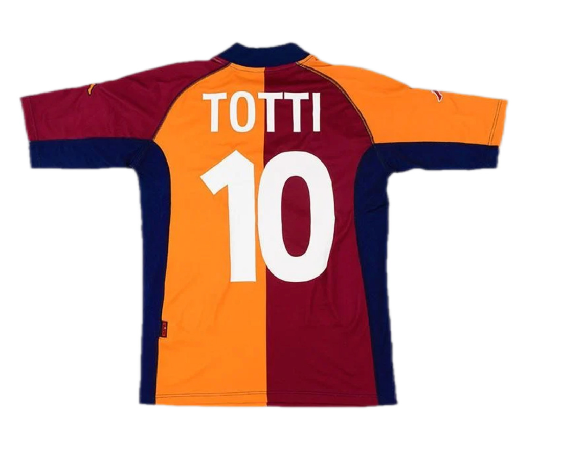 Roma Totti #10 Retro Jersey Third Away 2001/02