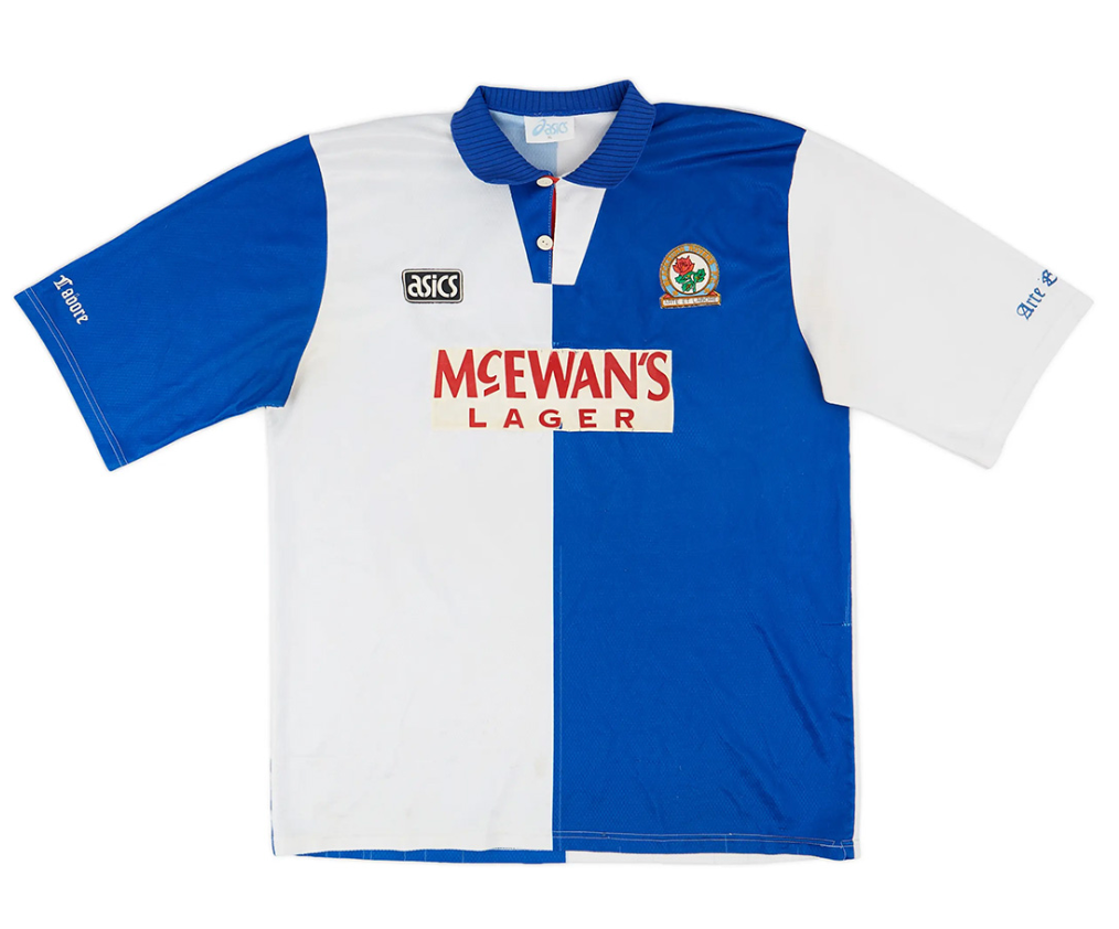 Blackburn Rovers Retro Jersey Home 1994/95