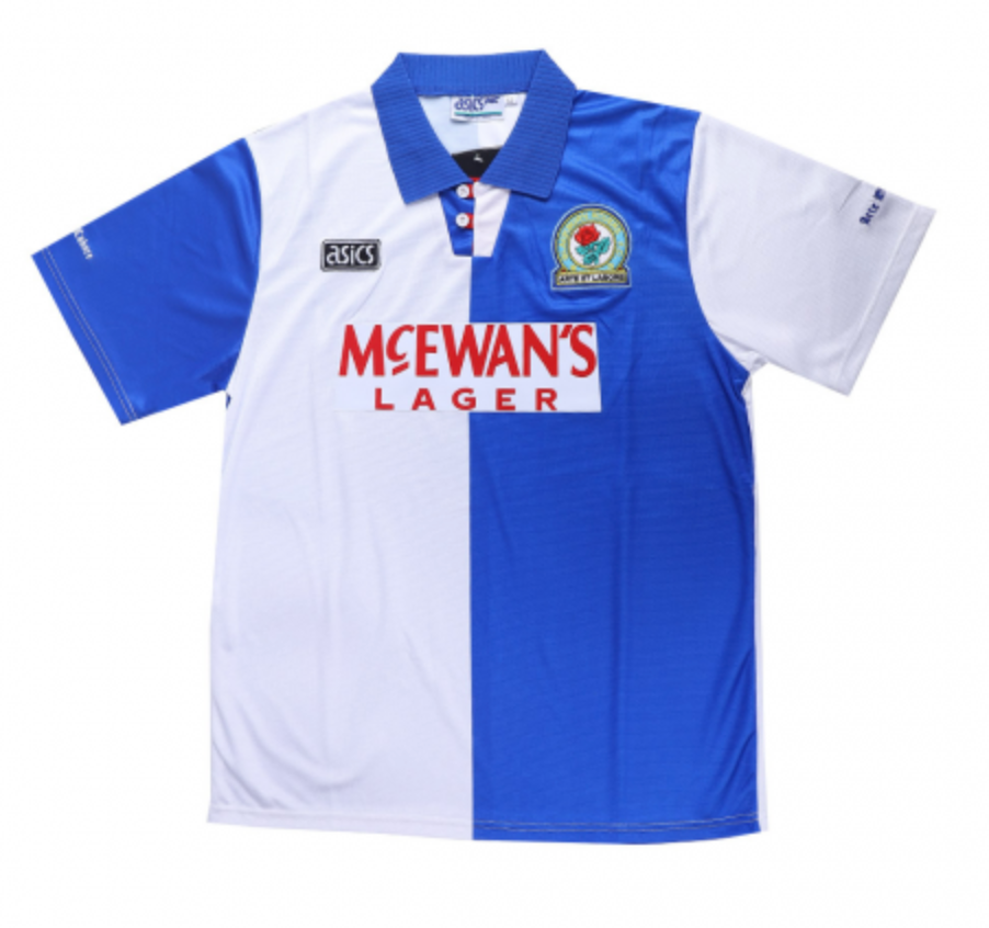 Blackburn Rovers Retro Jersey Home 1994/95