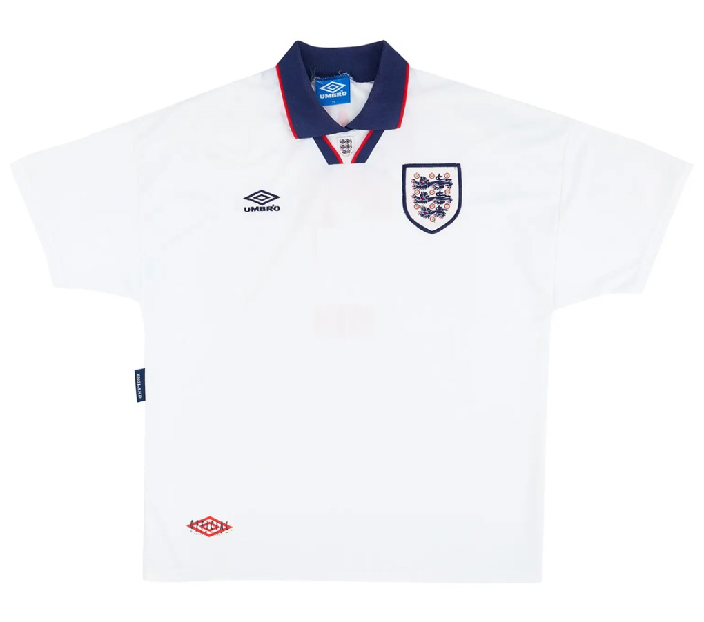 Retro England Home Jersey 1993/95