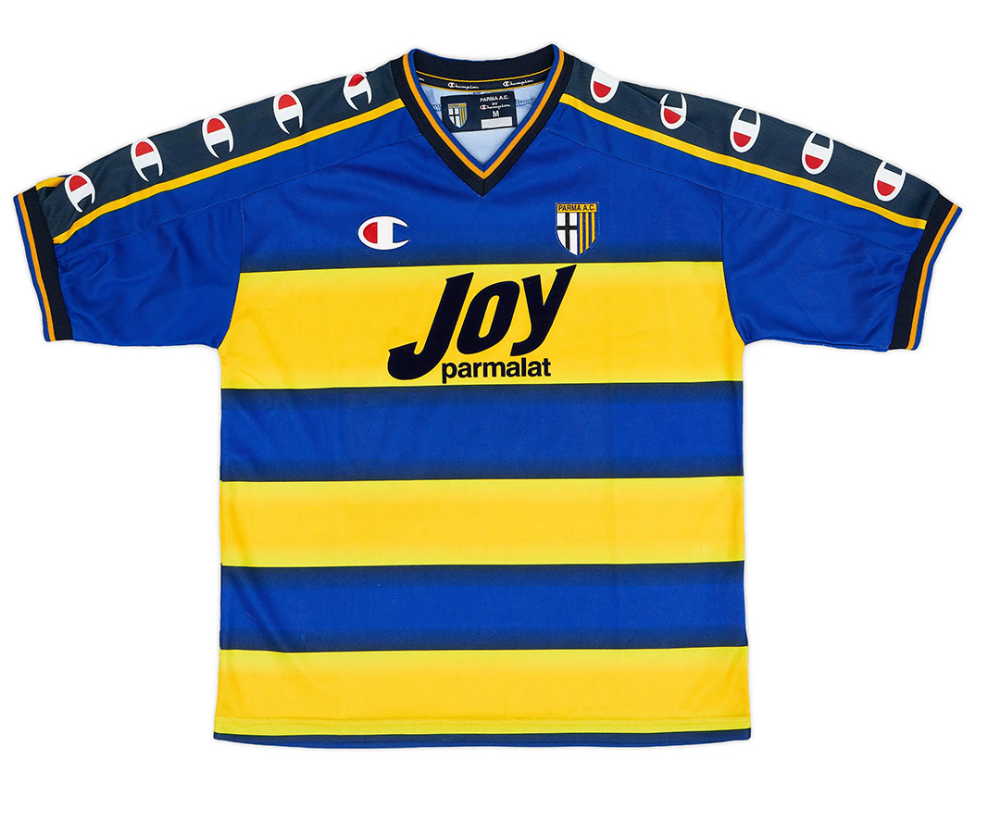 Parma Calcio 1913 Retro Jersey Home 2001/02