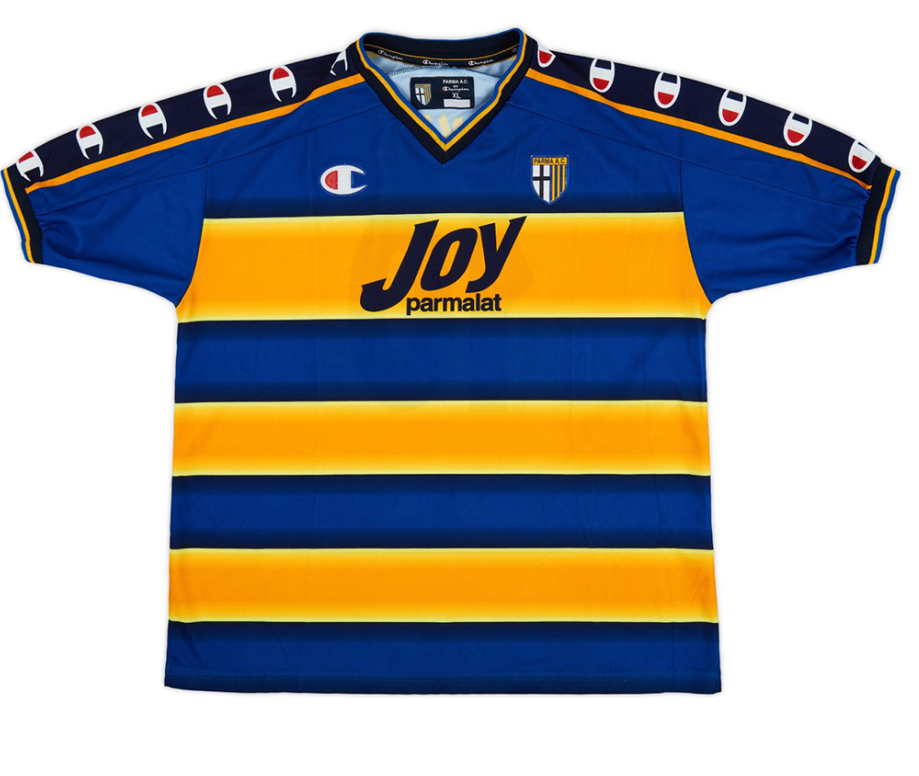 NAKATA #10 Parma Calcio 1913 Retro Jersey Home 2001/02