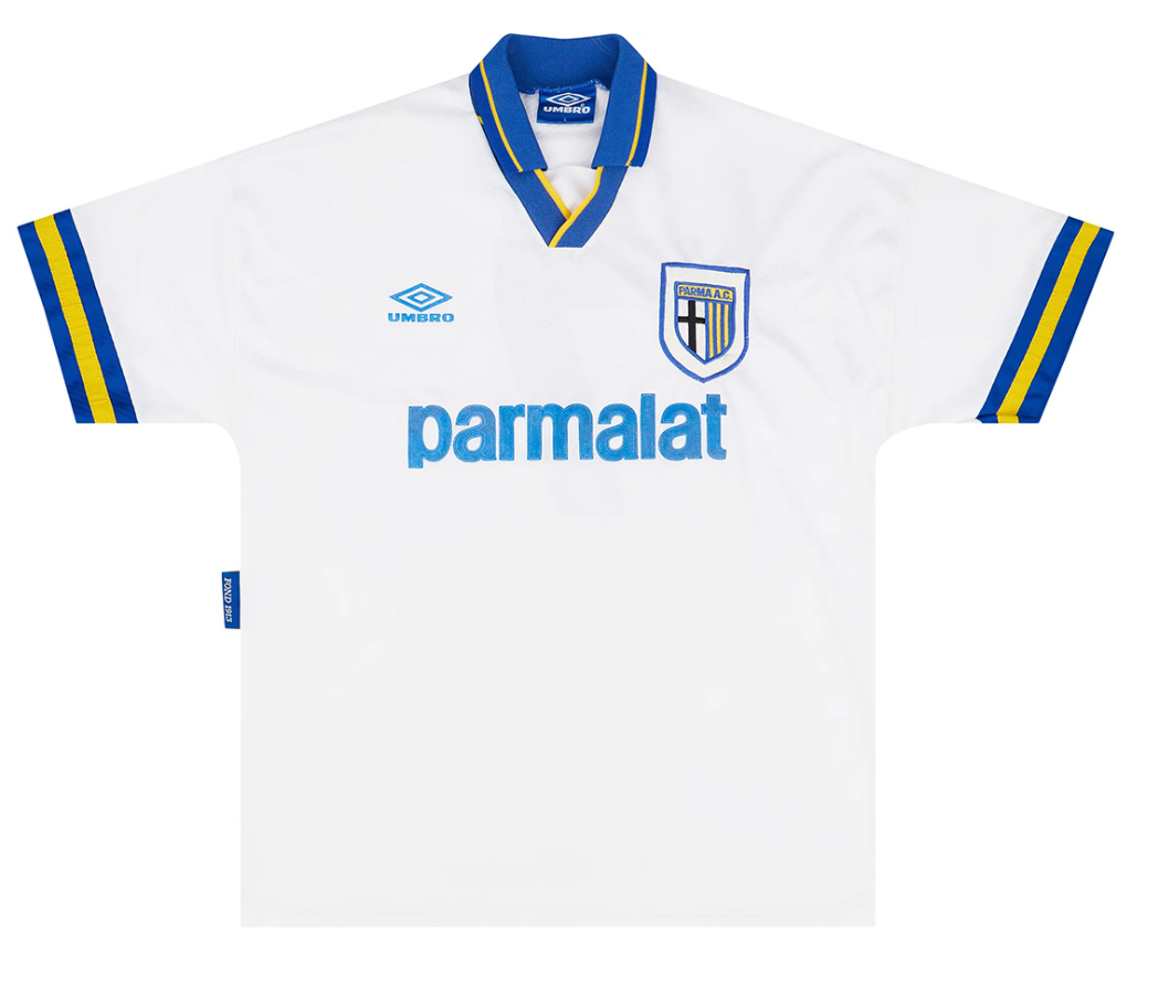 Parma Calcio 1913 Retro Jersey Home 1993/95