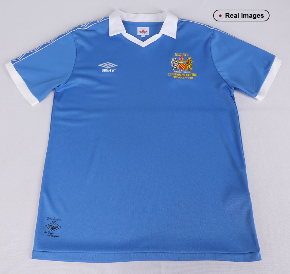 Manchester City Retro Home Jersey 1981/83