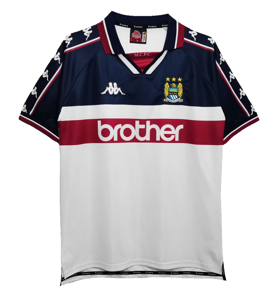 Retro Manchester City Away Jersey 1997/98