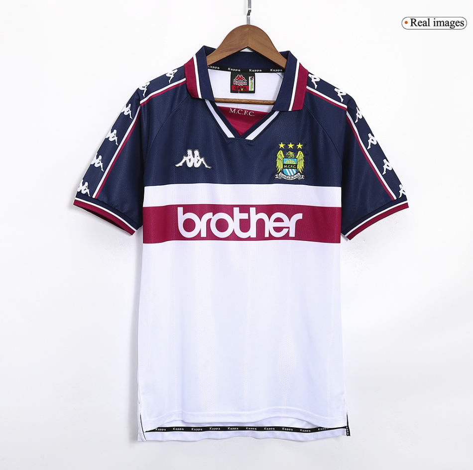 Retro Manchester City Away Jersey 1997/98