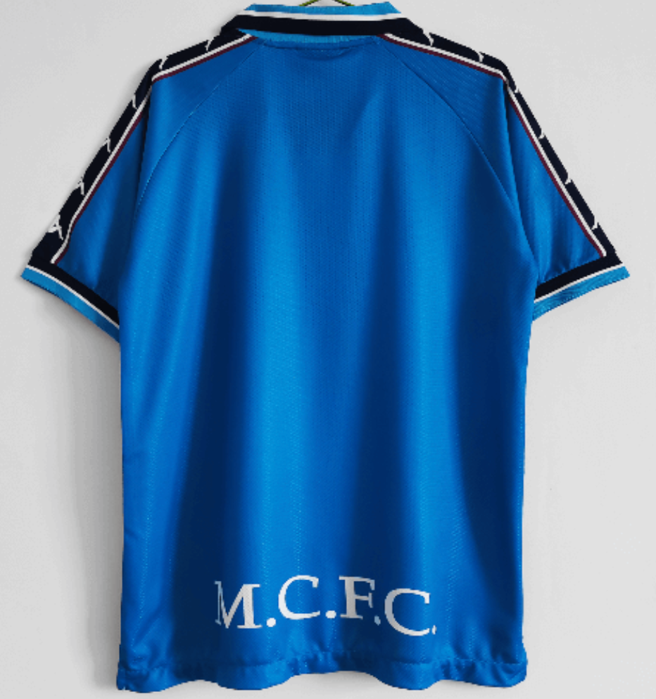 Manchester City Retro Home Jersey 1997/99