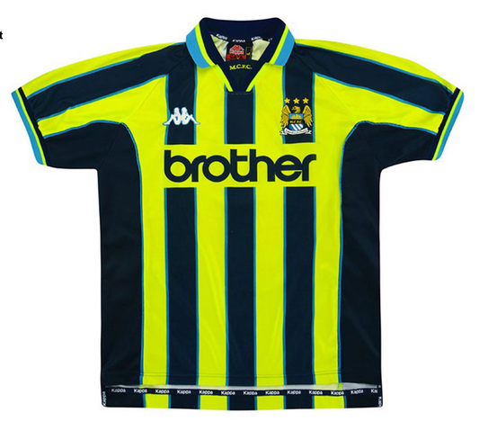 Manchester City Retro Away Jersey 1998/99