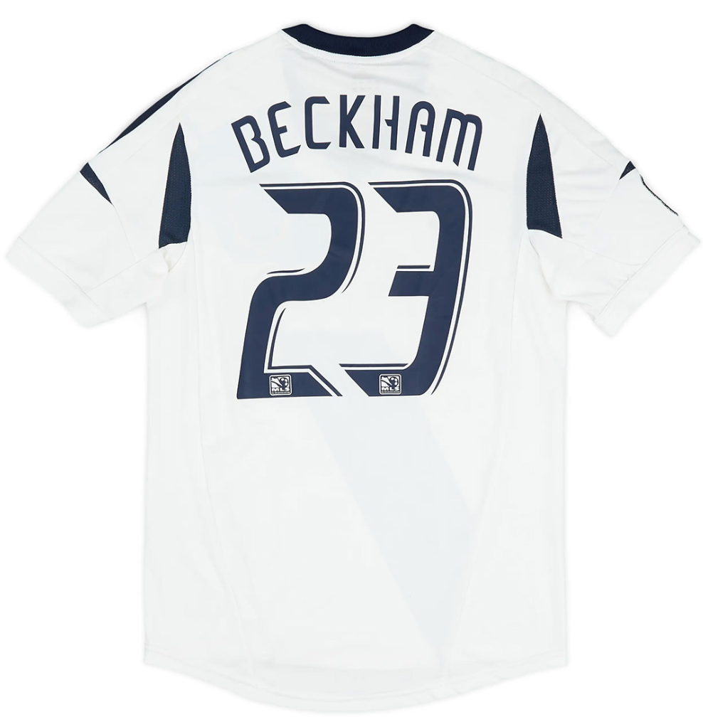 Beckham #23 Retro LA Galaxy Home Jersey 2012