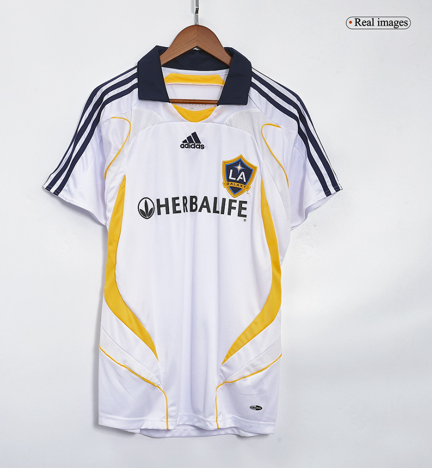 BECKHAM #23 LA Galaxy Retro Jersey Home 2007/08