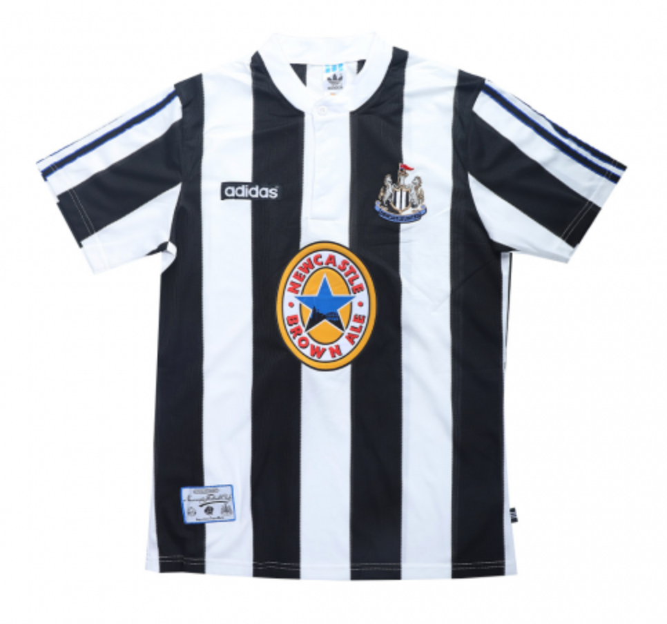 Newcastle United Retro Jersey Home 1995/97