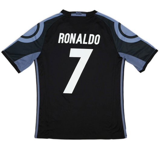 Ronaldo #7 Real Madrid Retro Third Jersey 2016/17