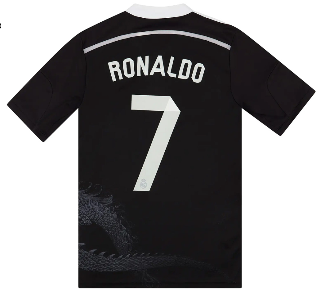 Ronaldo #7 Real Madrid Retro Third Jersey 2014/15