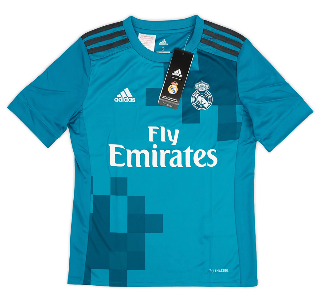 BENZEMA #9 Real Madrid Retro Third Jersey 2017/18