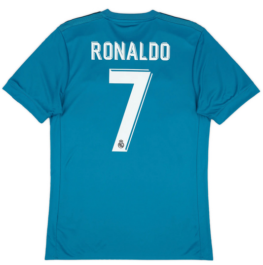 RONALDO #7 Real Madrid Retro Third Jersey 2017/18