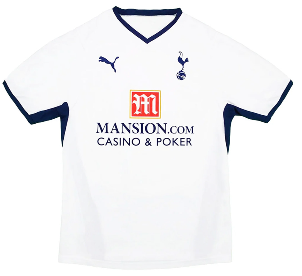 Retro Tottenham Hotspur Home Jersey 2008/09