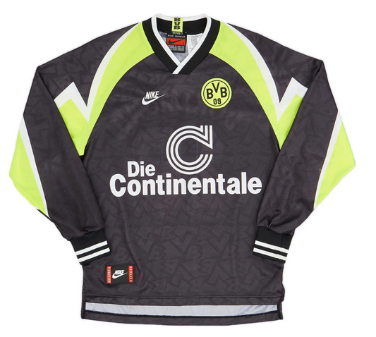 Retro Borussia Dortmund Away Long Sleeve Jersey 1995/96