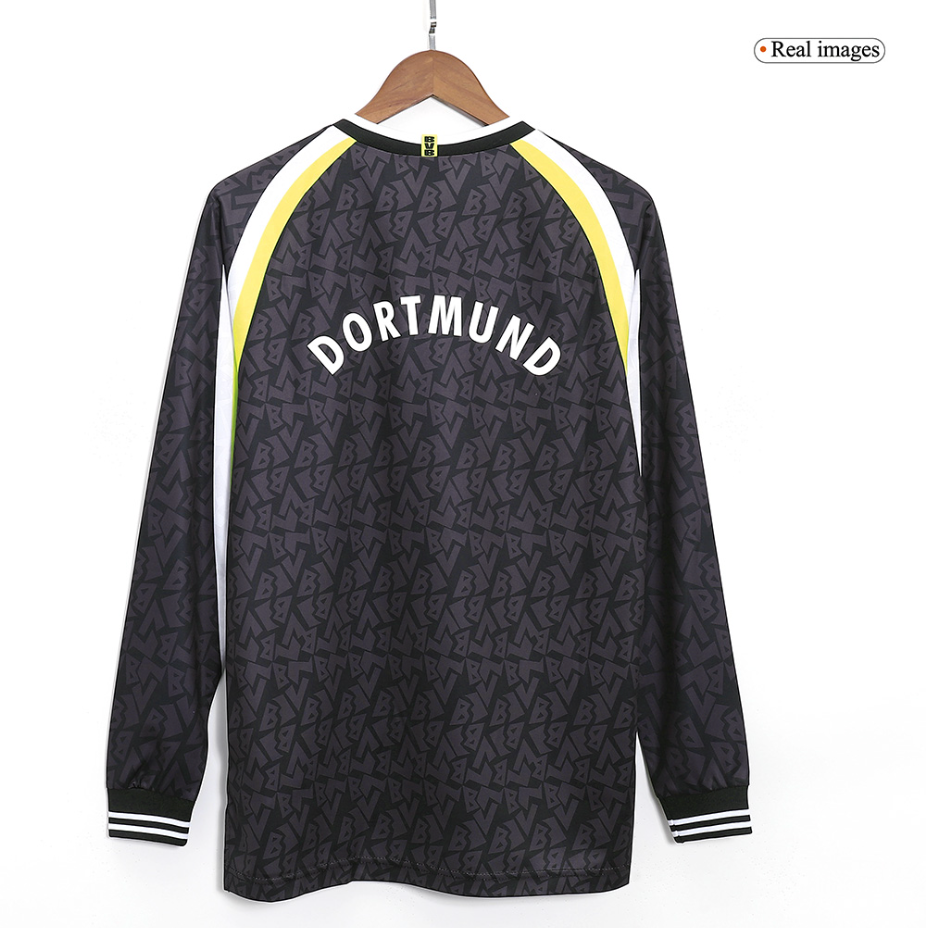 Retro Borussia Dortmund Away Long Sleeve Jersey 1995/96