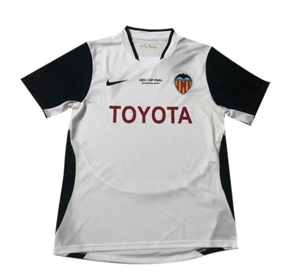 Valencia Retro Jersey Home 2003/04