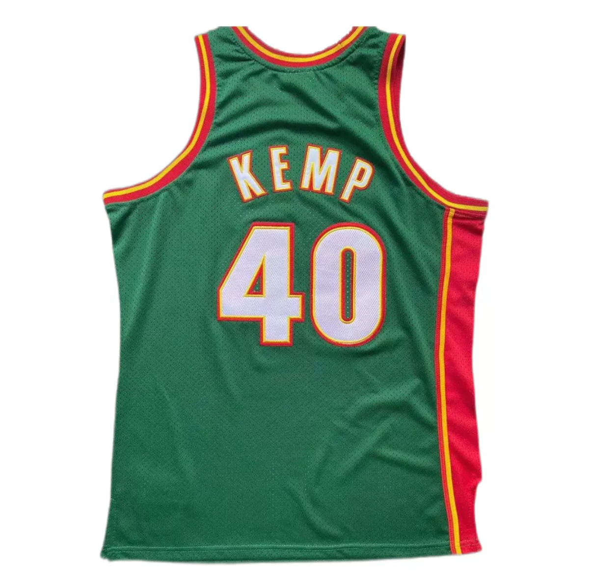 Seattle SuperSonics Shawn Kemp #40 Green Throwback Jersey