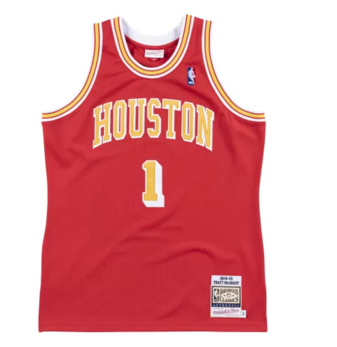 Houston Rockets Tracy McGrady #1 Red Throwback Jersey