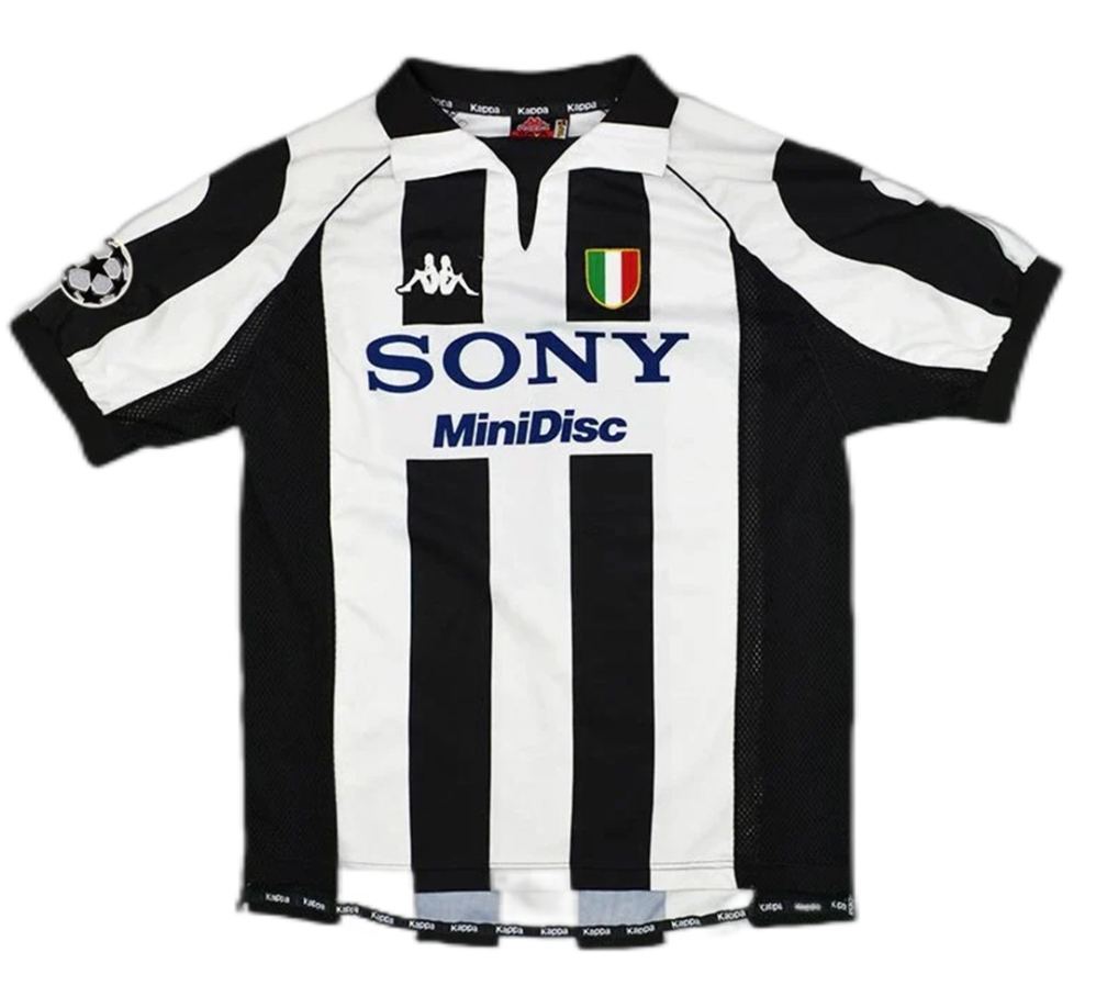 Del Piero #10 Juventus Retro Home Jersey 1997/98